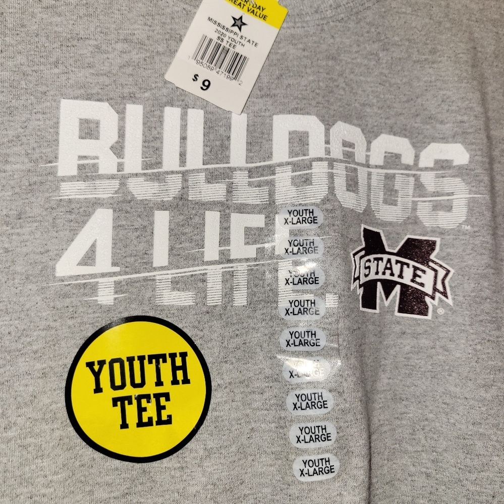 Mississippi State Bulldogs Youth Tee